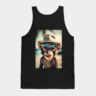 Funny monkey Tank Top